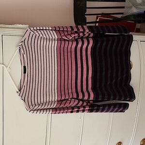 Talbots velour, tunic length top